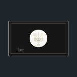 Menorah Visitkort<br><div class="desc">Menorah-Affärskortet kan användas för många-ändamål. Menorah-Affärskortet är helt och hållet anpassade. Designad av Norman Reutter</div>