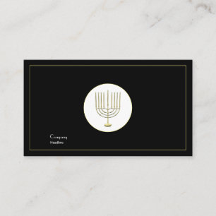 Menorah Visitkort