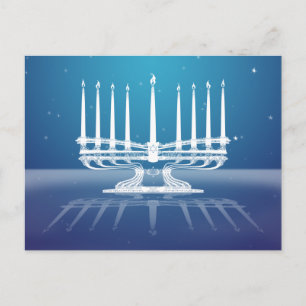 Menorah Vykort