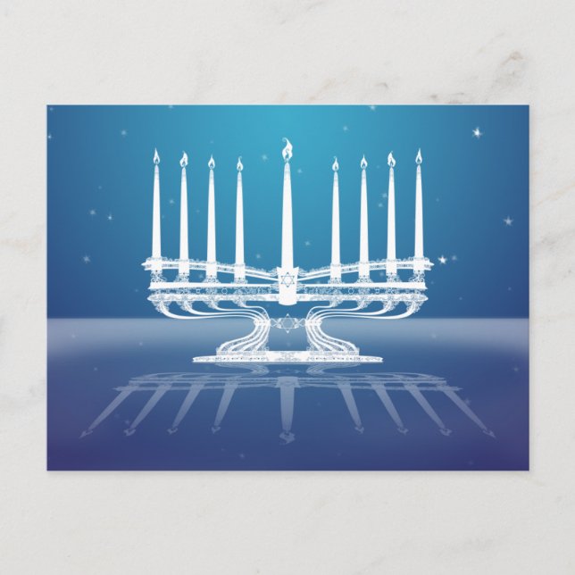 Menorah Vykort (Framsida)