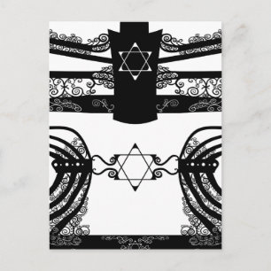Menorah Vykort