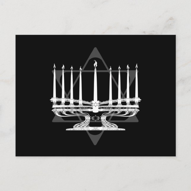 Menorah Vykort (Framsida)