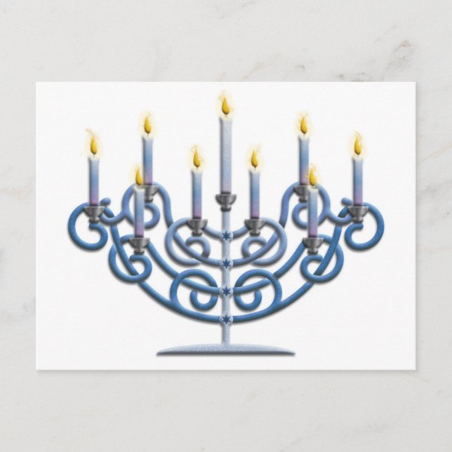 Menorah Vykort (Framsida)