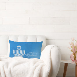 Menorahs välsignelser lumbarkudde