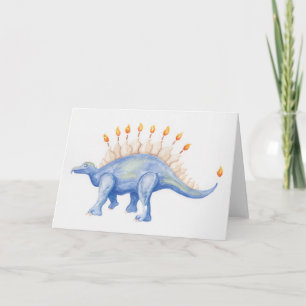 Menorahsaurus hälsningskort helgkort