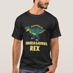 Menorasaurus Rex Dinosaur Hanukkah Funny Jewish Ho T Shirt