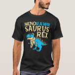Menorawr Saurus Rex Jewish Dinosaur Hanukkah Kids T Shirt<br><div class="desc">Ta tag i Menorawr Saurus Rex Jewish Dinosaur T-Shirt som en Hanukkah-gåva eller Chanukah 2019-present till din heliga vän eller familjemedlem! Skruva din dröm och bära den här fula hebreiska julen Pajama och ha en lycklig Hannukah!</div>