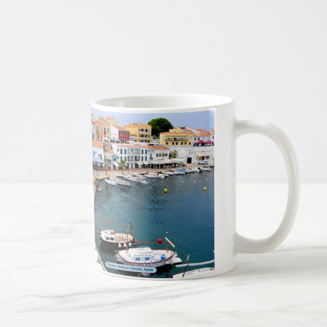 Menorca, Balearerna, Spanien Kaffemugg (Höger)