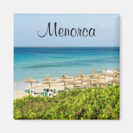 Menorca Beach of Santo Tomas Souvenir Magnet