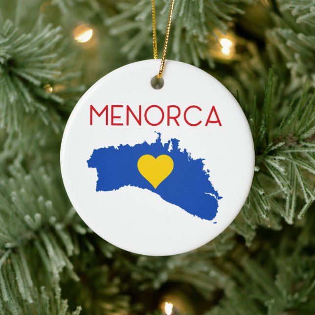 Menorca Julgransprydnad Keramik (Träd)