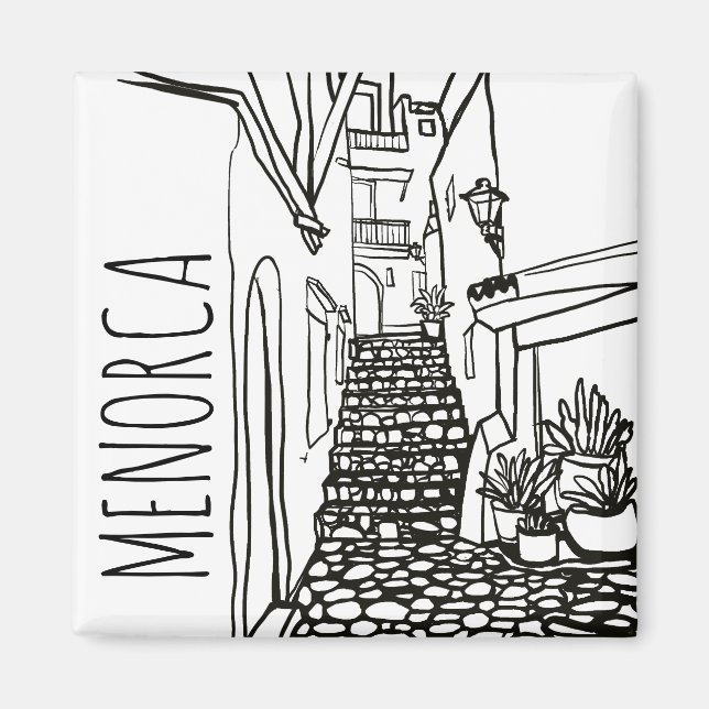 Menorca Magnet (Framsidan)