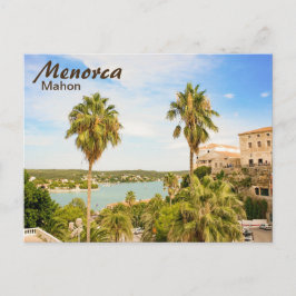 Menorca Mahon Postcard Vykort