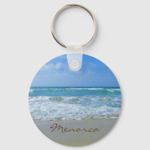 Menorca strandsouvenir nyckelring