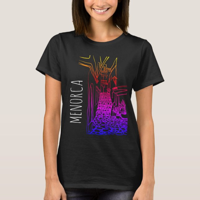 Menorca T Shirt (Framsida)