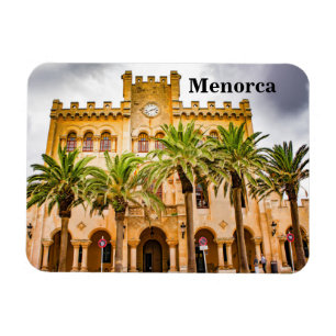 Menorca Townhall of Ciutadella Travel Souvenir Magnet