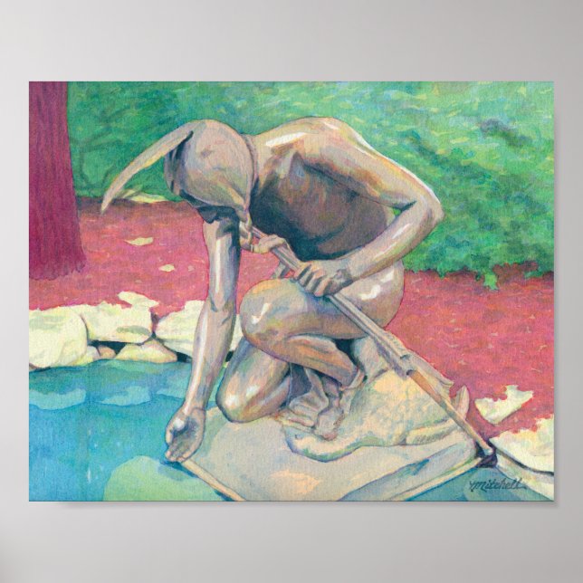 Menotomy Hunter Print Poster (Framsidan)