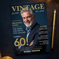 Mens 60-årsdag Magasin Stil