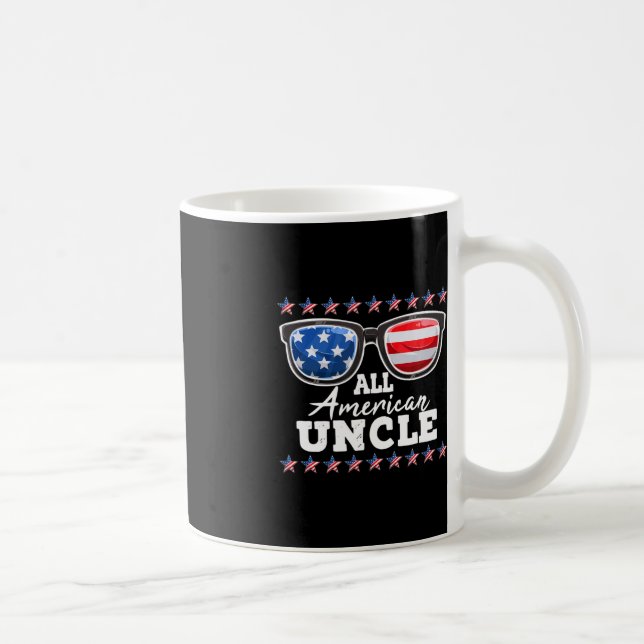 Mens All American UNCLE Män  Kaffemugg (Höger)