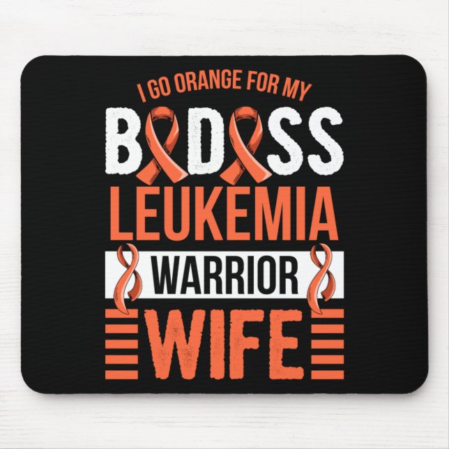 Mens Aml Leukemi Design För En Make Till En Musmatta (Framsidan)