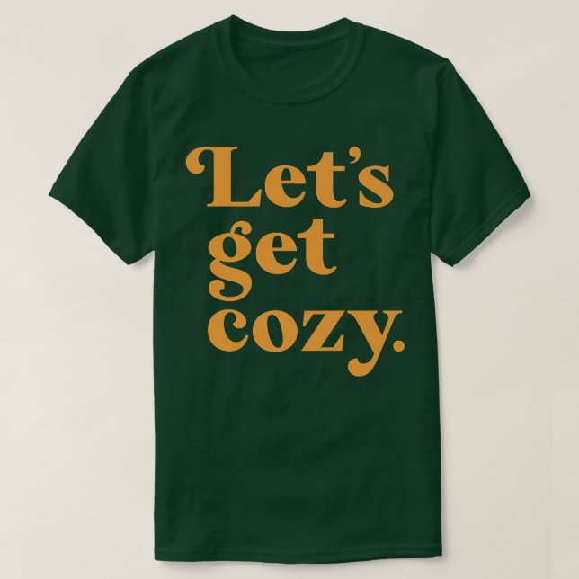Mens Autumn Quote Cozy T Shirt (Design framsida)