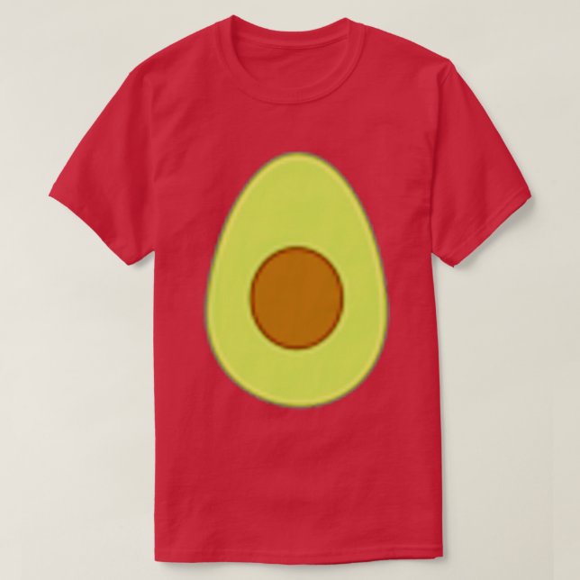 Mens Avocado  T Shirt (Design framsida)