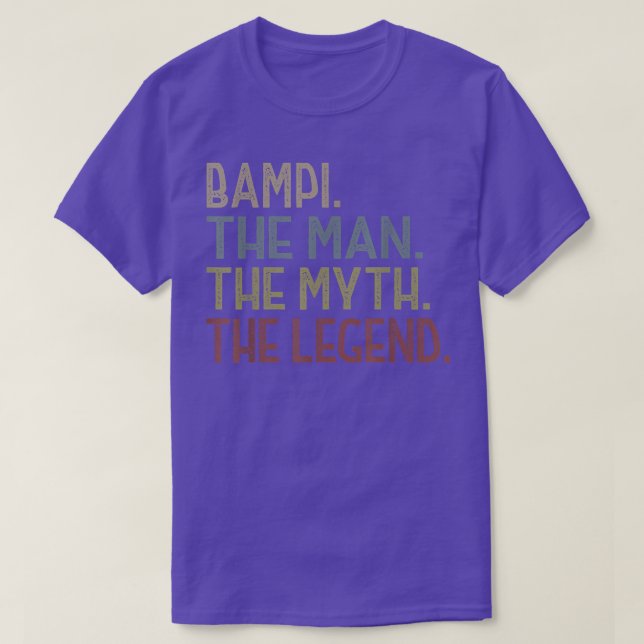 Mens Bampi Tee  from Grandchildren Funny Bampi Myt (Design framsida)