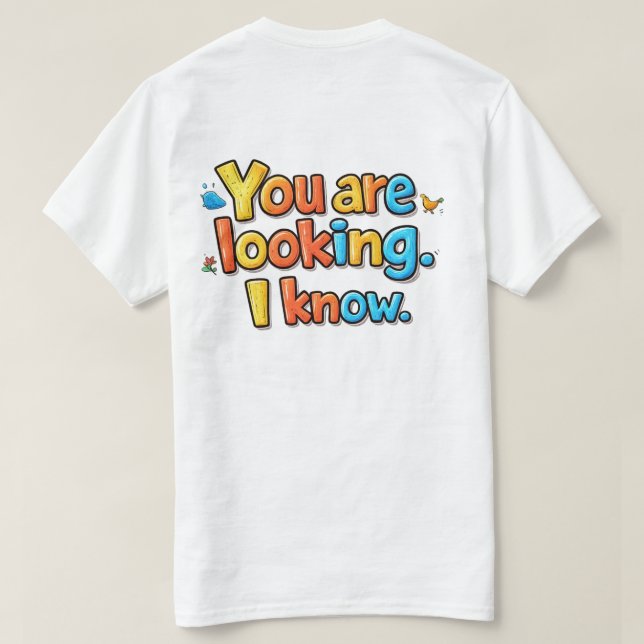 Men's Basic T-Shirt (Design baksida)