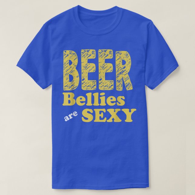 Mens Beer Bellies are Sey Mens Funny Beer Drinking T Shirt (Design framsida)