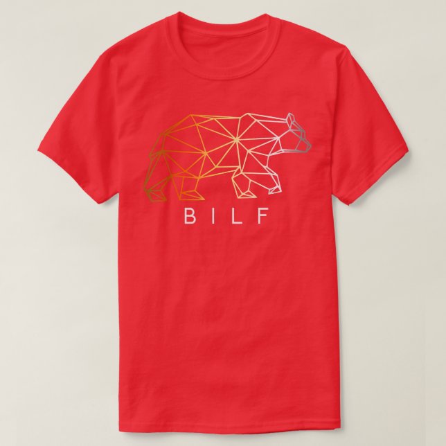 Mens BILF Gay Bear  T Shirt (Design framsida)