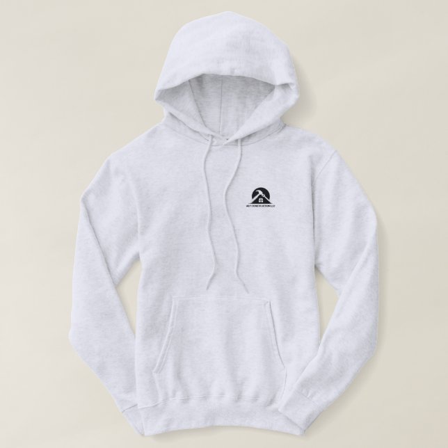 Men's Business Hoodie with front and back logo-ABP (Design framsida)
