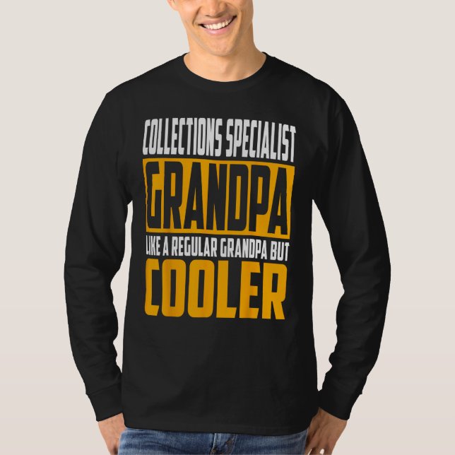 Mens Collections Specialist Grandpa  Like a Grandp T Shirt (Framsida)