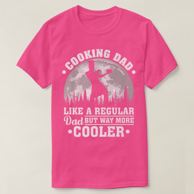 Mens Cooking Dad Like A Regular Dad Funny Cooking  T Shirt (Design framsida)