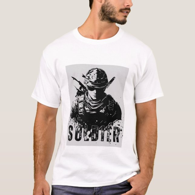 Men's Cool and Casual T Shirt (Framsida)