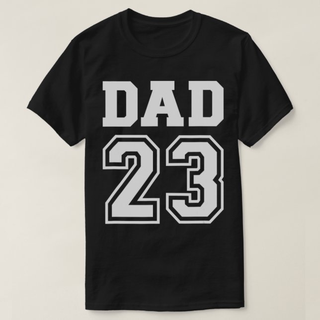 Mens Dad 2023 for new daddy to be  T Shirt (Design framsida)