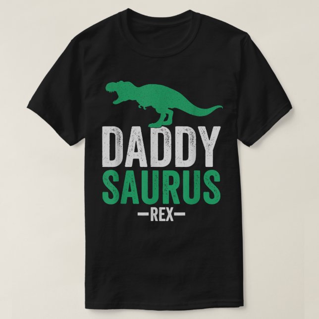 Mens Daddysaurus Re  Funny Dad  Gift  T Shirt (Design framsida)