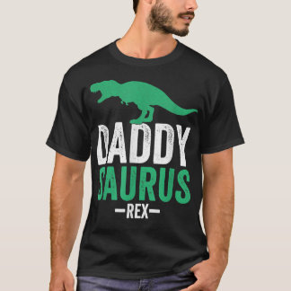 Mens Daddysaurus Re  Funny Dad  Gift  T Shirt