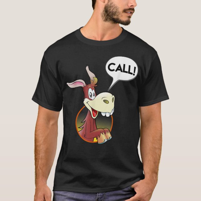 Mens Donkey Poker Player  Funny Poker Gift T  Shirt (Framsida)