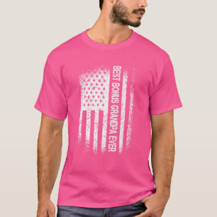 Mens Fars dag Bästa Bonus Farfar Någonsin Med Oss T Shirt