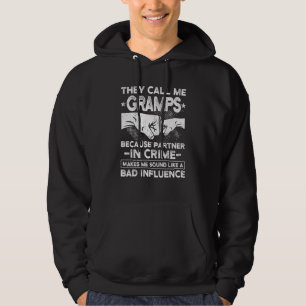 Mens Fars Dag De Kallar Mig Farfar För Att Hoodie