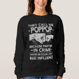 Mens Fars Dag De Kallar Mig Poppop För Att T Shirt