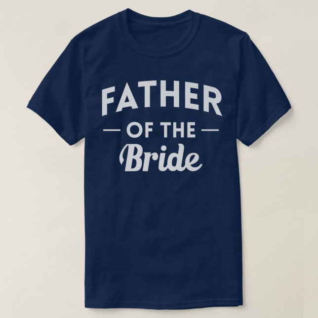 Mens Father Of The Bride Bachelor Party  T Shirt (Design framsida)