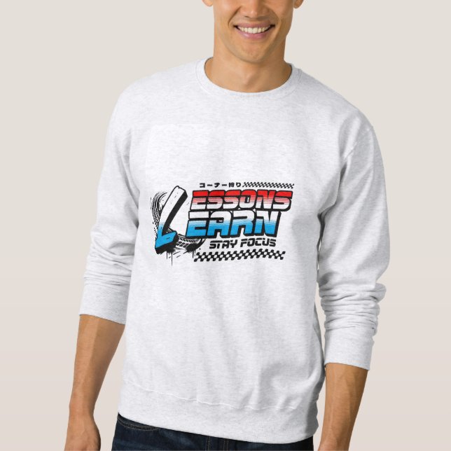 MEN'S FOCUS LESSONS LEARN SWEATSHIRT  (Framsida)
