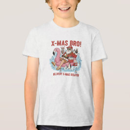 Men's Funny Bro Santa Delivery Delayed Full Zip Ho T Shirt