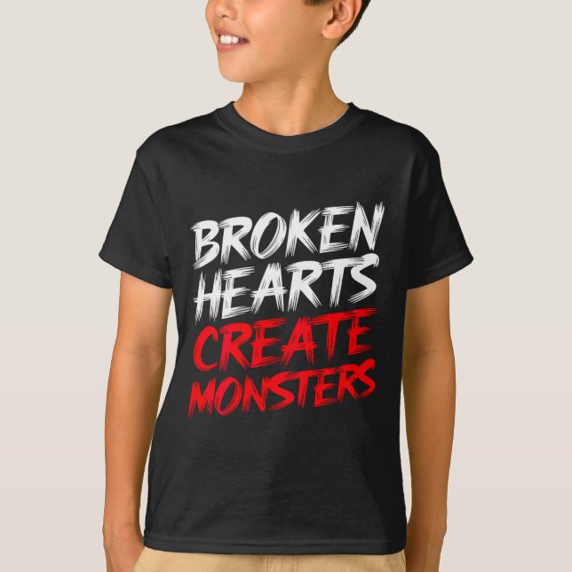 Mens Funny Gym Saying Valentine's Broken Hearts Mo T Shirt (Framsida)