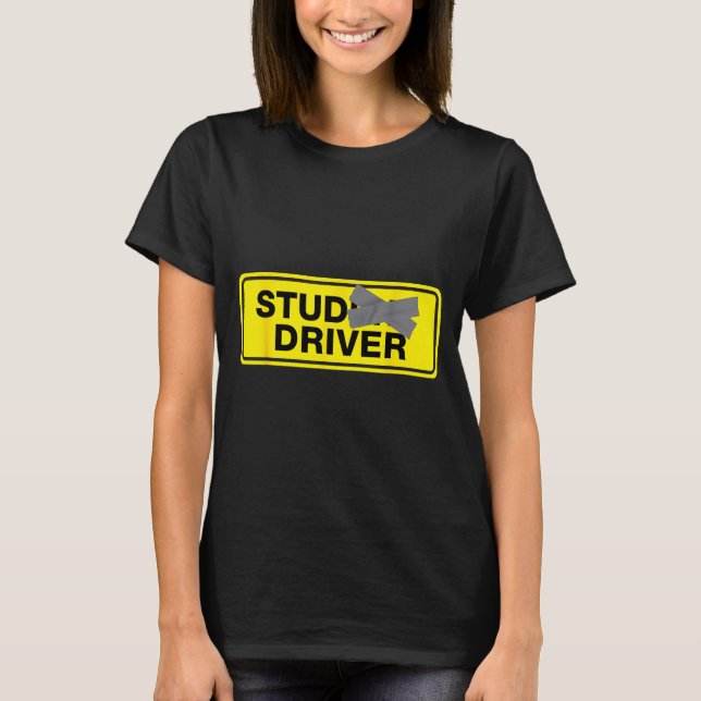 Mens Funny New Driver  T Shirt (Framsida)