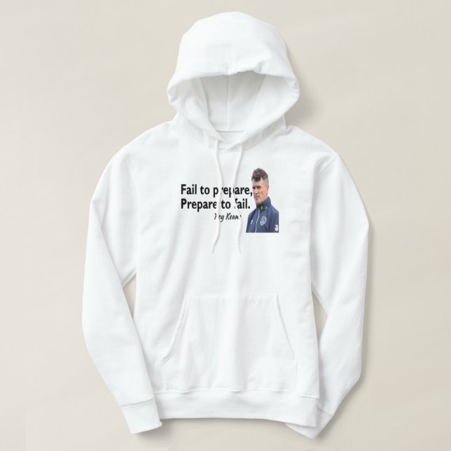 Mens Funny Roy Keane Boyfriend Husband Gift Hoodie (Design framsida)