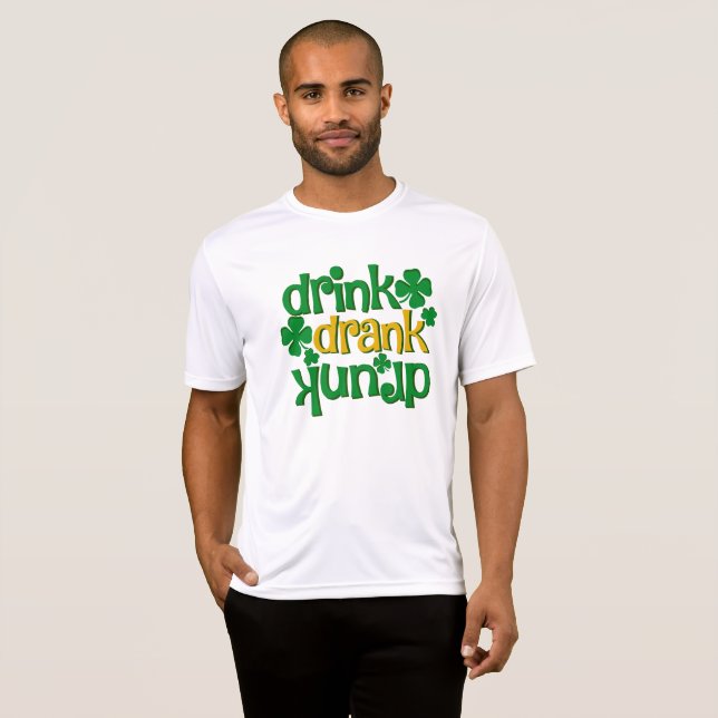 Mens funny St.Patrick’s Day T Shirt (Hel framsida)
