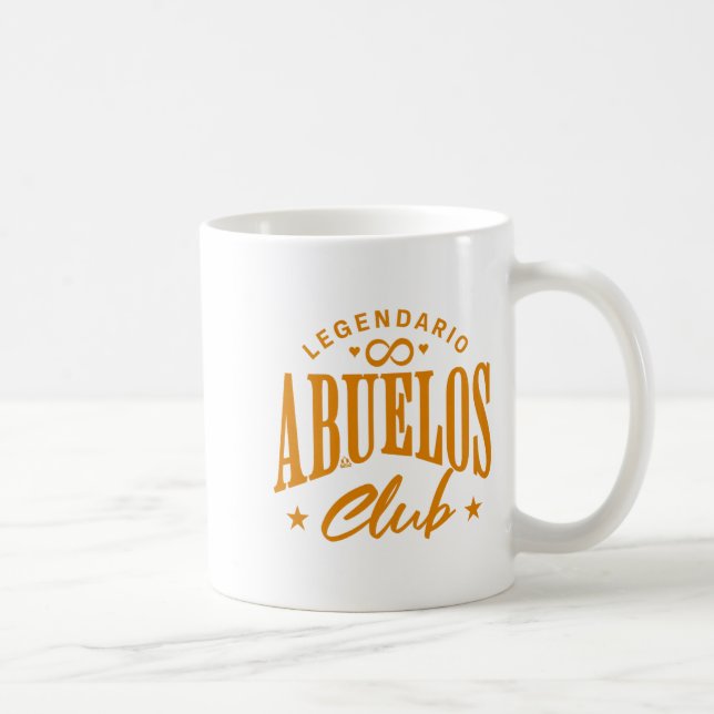 Mens Grandfathers' Pride - Club Legendario De Los  Kaffemugg (Höger)