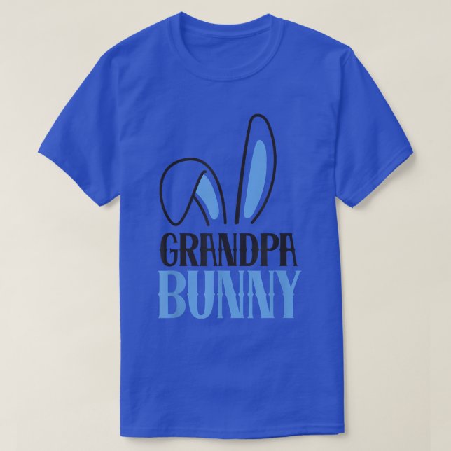 Mens Grandpa Bunny Costume Funny Family Matching E T Shirt (Design framsida)
