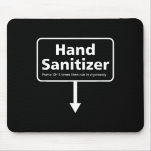 Mens Handdesinfektionsmedel - Rolig vuxenhumor jul Musmatta
